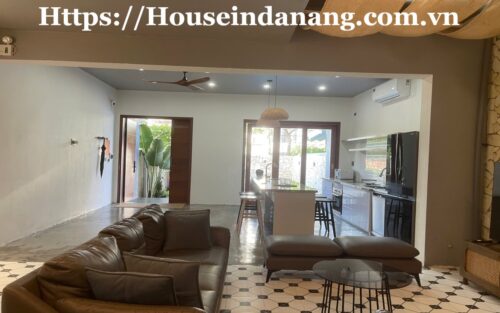 Nice house rental Danang in FPT residential area, in Vietnam, Ngu Hanh Son area, near the beach