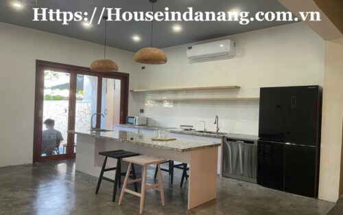 Nice house rental Danang in FPT residential area, in Vietnam, Ngu Hanh Son area, Western style